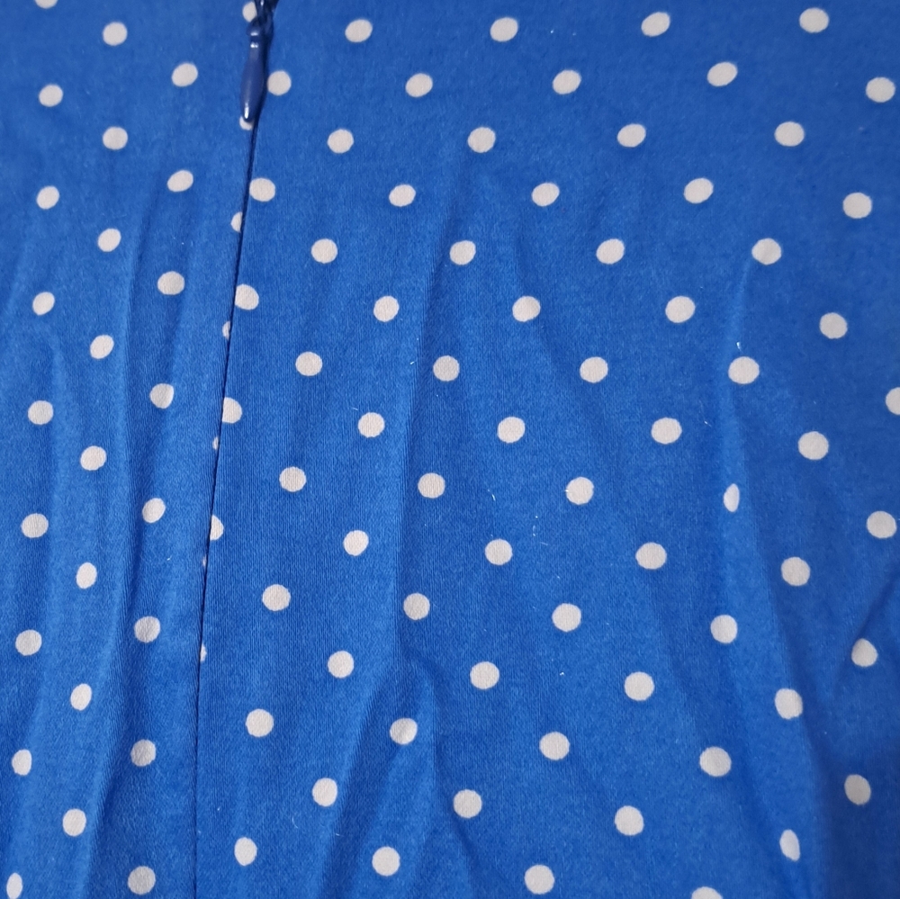 Kate Kasin Girls Rockabilly 50s Polka-dot Aline Dress - Picture 7 of 9